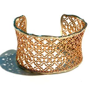 NWOT Rose gold and silver cuff bracelet